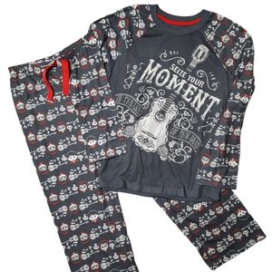 Disney Coco Seize Your Moment 2pc Plush PJ Set Kids SZ 11/12
